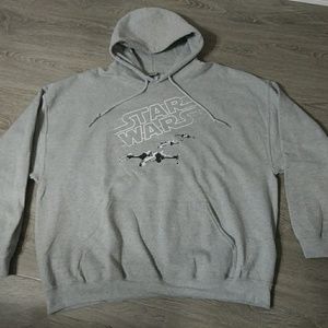 Men's XXL Star Wars Hooded Sweatshirt Hoodie